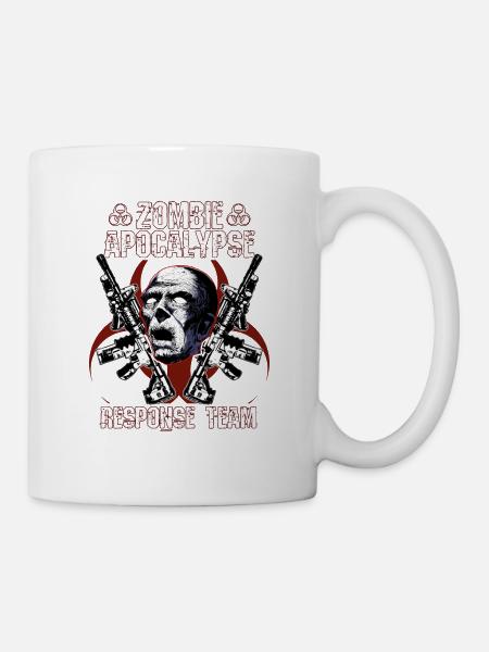 Zombie Apocalypse Response Team - Tasse - Weiß