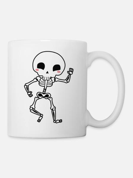 Skeleton - Mug - white