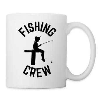 Fishing crew- Agelteam - Petri Heil - Mug blanc - blanc - Droite