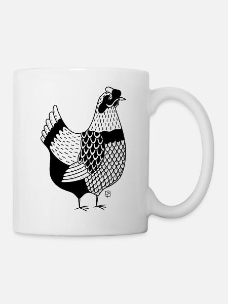 chicken - Mug - white