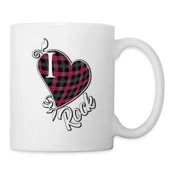 I love Rock - Mug - white - Right