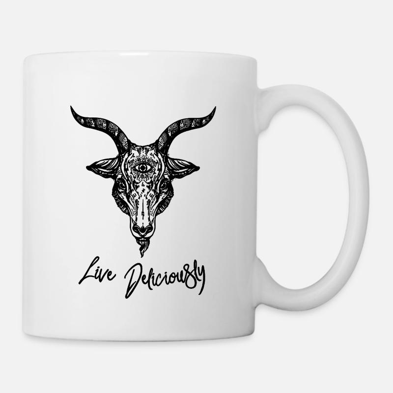 Black Metal Phillip - Mug - white