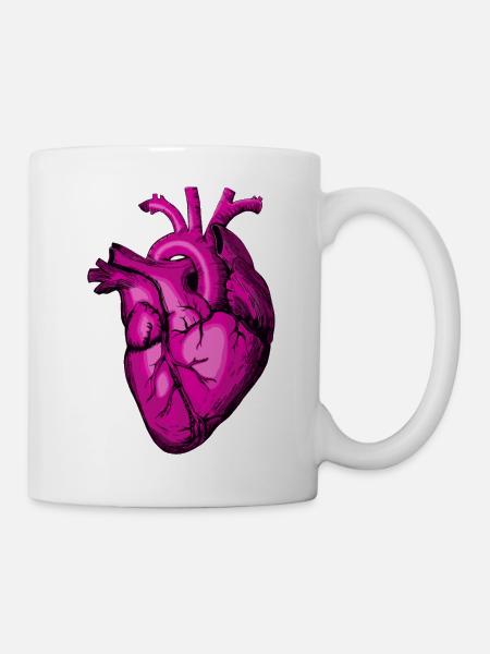 Pink and in love! - Mug - white