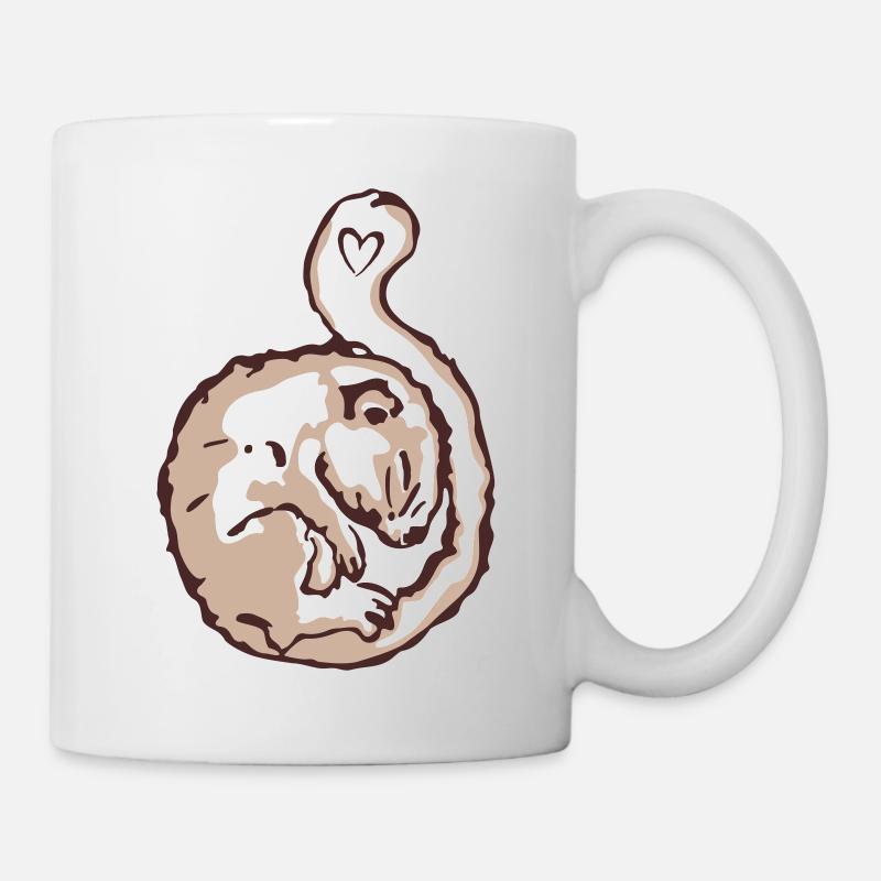 Haselmaus - Tasse - Weiß