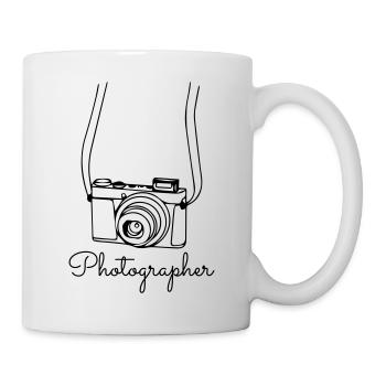 The Photographer - Tasse - Weiß - Rechts