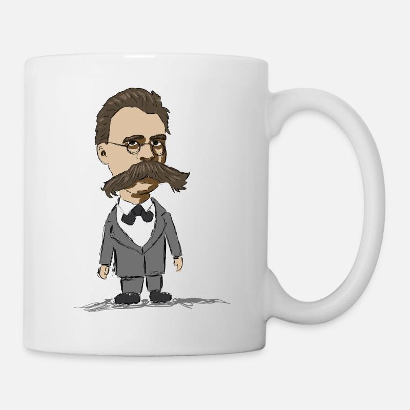 Nietzsche - Mug - white