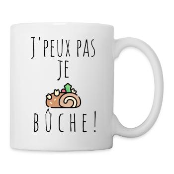 J'peux pas... - Mug blanc - blanc - Droite