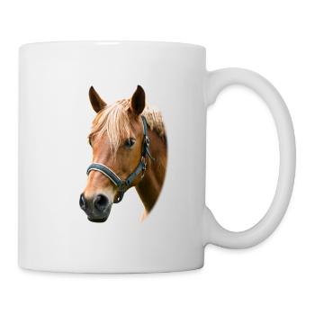 Cheval. Cheval. - Mug blanc - blanc - Droite