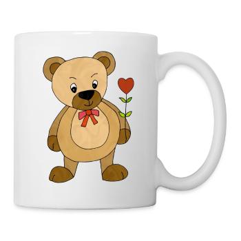 Teddy bear - Mug - white - Right