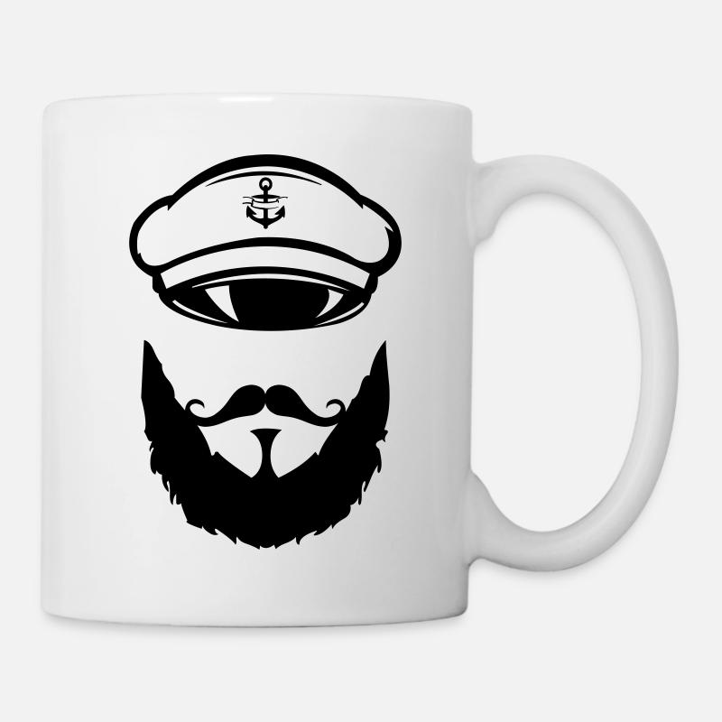 Captain - Tasse - Weiß