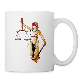 justice for all - Mug - white - Right