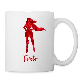 Héroïne Forte - Mug blanc - blanc - Droite