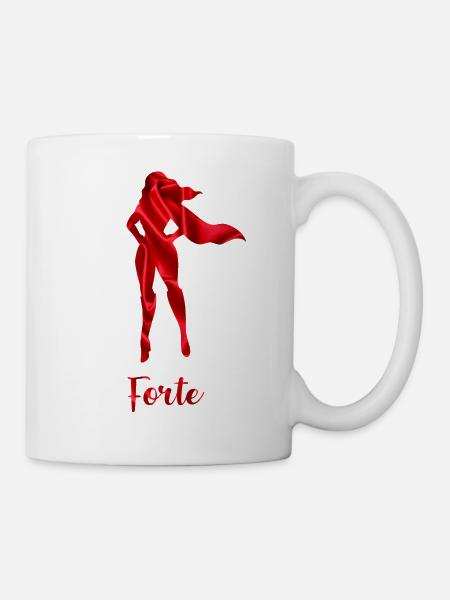 Héroïne Forte - Mug blanc - blanc