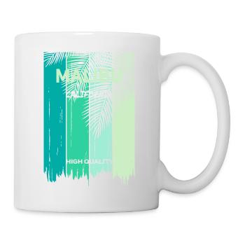 Malibu T-Shirt - Mug blanc - blanc - Droite