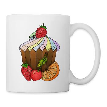 Cake - Mug - white - Right