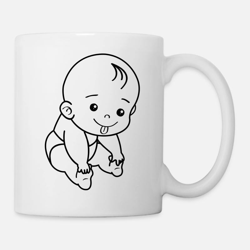 Baby - Tasse - Weiß