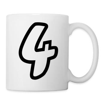 4 - Mug blanc - blanc - Droite