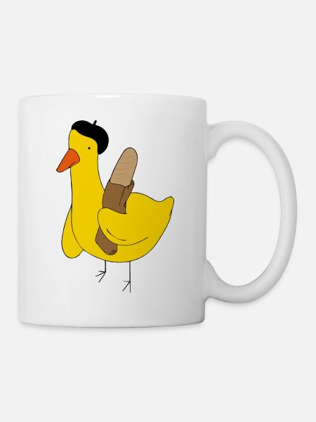Jack the Duck - Tasse - Weiß
