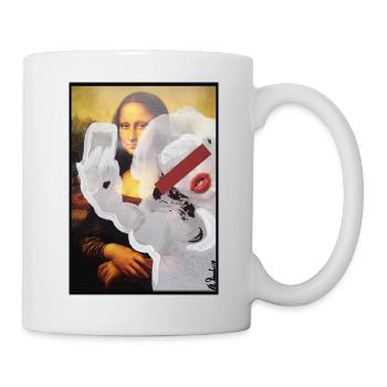SELFIE, 2018 von massimiliano sbrescia - Tasse - Weiß - Rechts