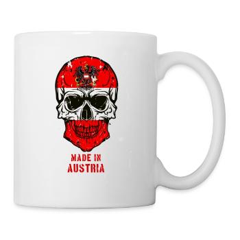 Made in Austria Dark cool shirts ch / at - Mug - white - Right