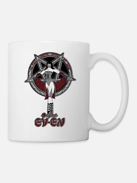 Dark Women gif - Tasse - Weiß