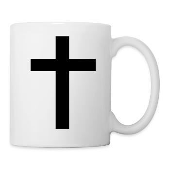 Crucifix Cross Jesus Christ - Mug - white - Right