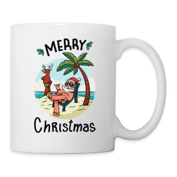 Noël en juillet - Mug blanc - blanc - Droite