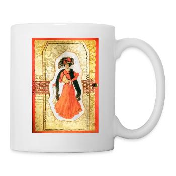 Victorian Lady Orange - Mug - white - Right