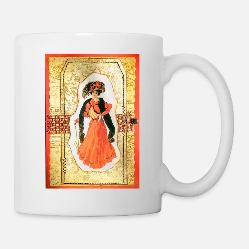 Victorian Lady Orange - Tasse - Weiß