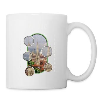 Bilbao Spanien Stadt Skyline Heimat Liebe - Tasse - Weiß - Rechts