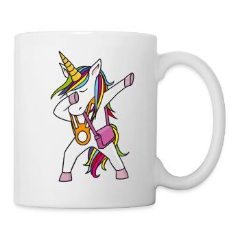 Unicorn kindergarten wristband and bag - Mug - white - Right