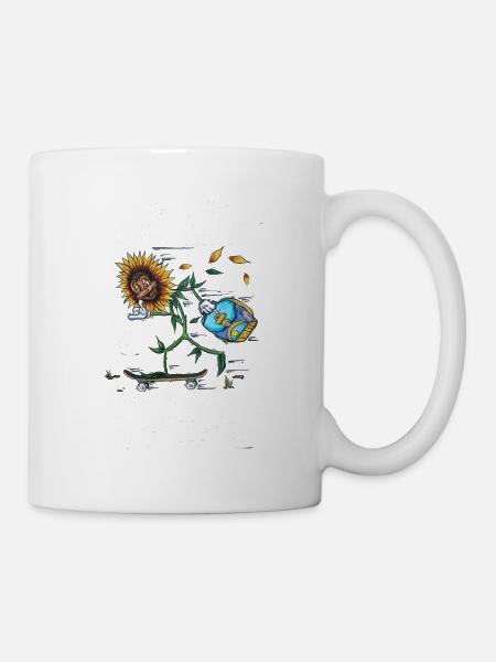 Tschüss Kindergarten ich geh jetzt zur Schule - Tasse - Weiß