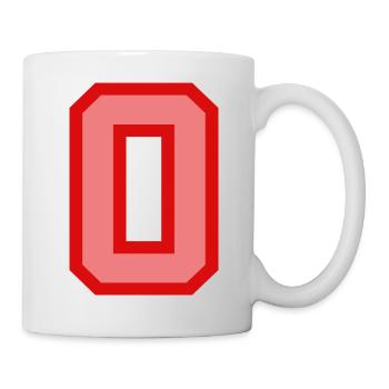 Cool Retro Retrostyle Jersey Number Back Number - Mug - white - Right