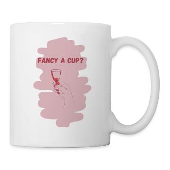 Fancy a cup - Mug blanc - blanc - Droite