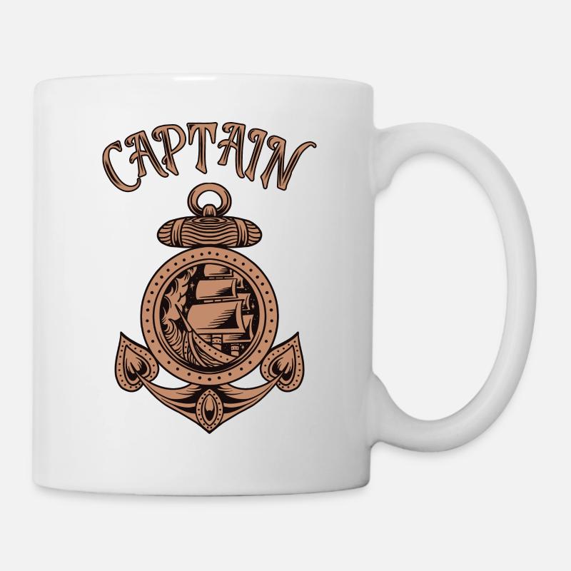 Captain - Mug - white