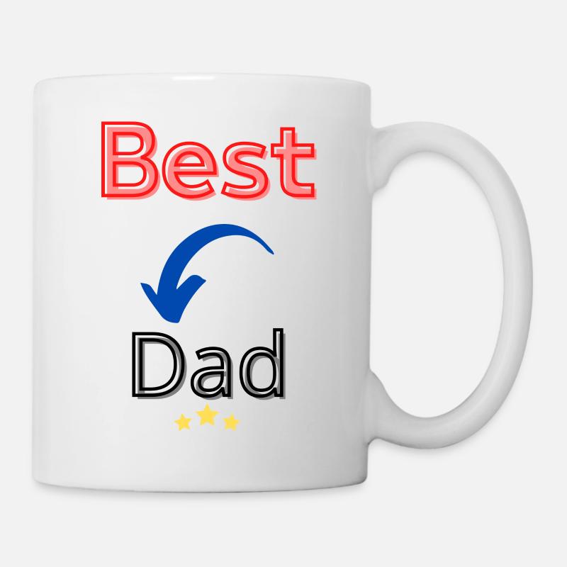 Best dad Meilleur père - Mug blanc - blanc