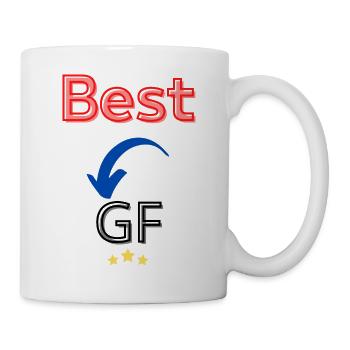 best girlfriend / meilleur copine - Mug blanc - blanc - Droite