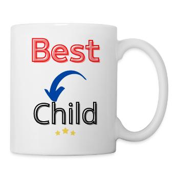 Best child / meilleur enfant - Mug blanc - blanc - Droite