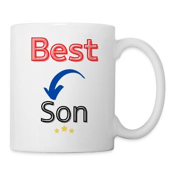 best son / meilleur fils - Mug blanc - blanc - Droite