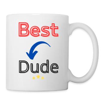 best dude / meilleur gars - Mug blanc - blanc - Droite