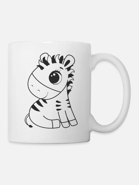 Süßes Pferd - Tasse - Weiß