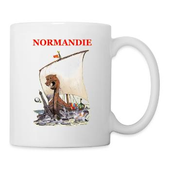 NORMANDIE Kreation Louis RUNEMBERG © Adagp - Tasse - Weiß - Rechts