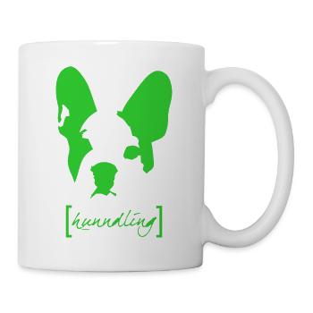 Hunndling - Lautschrift - Tasse - Weiß - Rechts