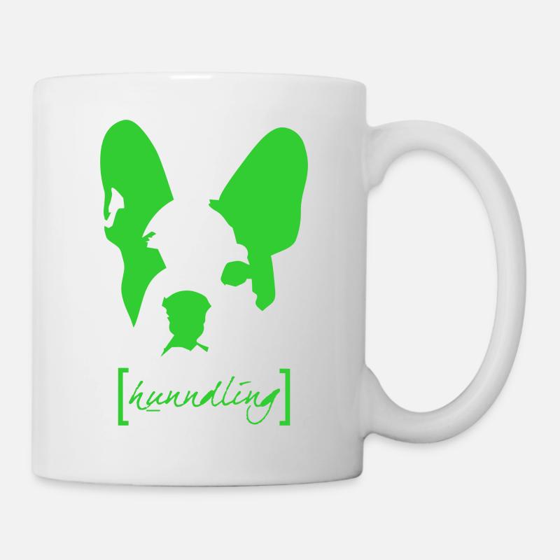 Hunndling - Lautschrift - Tasse - Weiß