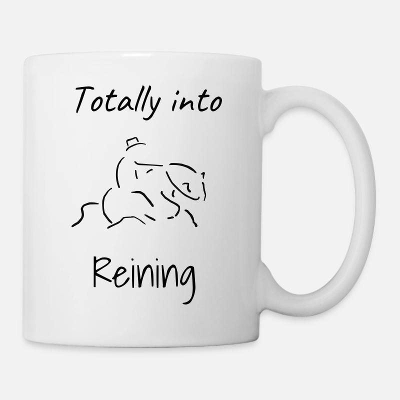 Totally into Reining - Mug - white