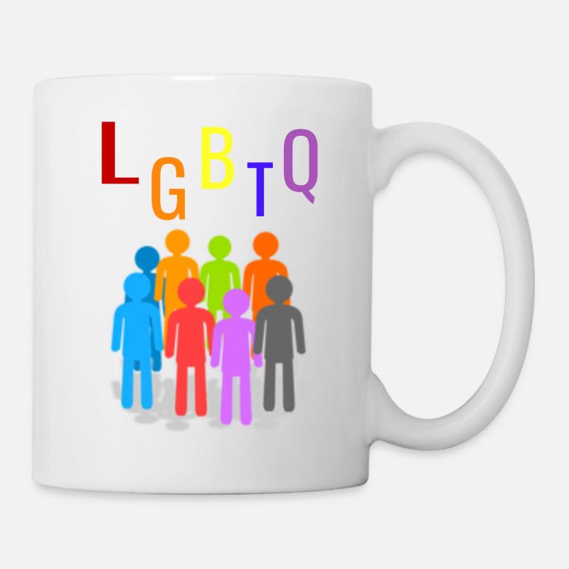 LGBTQ - Mug - white