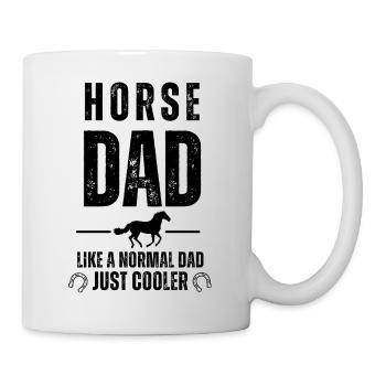 HORSE DAD - Mug - white - Right