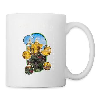 Birmingham England UK City Skyline Home Love - Mug - white - Right