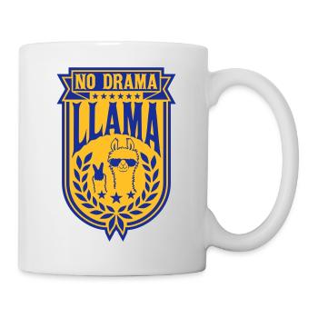 Détendez-vous pas de drame Lama - Mug blanc - blanc - Droite