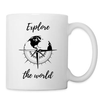 Explore the world - Mug - white - Right